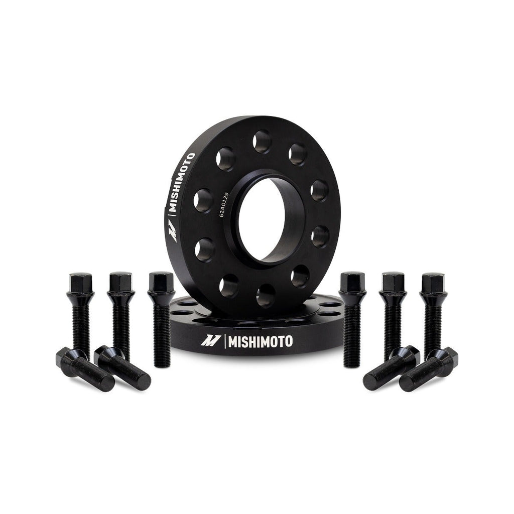 Mishimoto Wheel Spacers, Black, 5x112, 15mm - BMW M3/M4 (2021+)