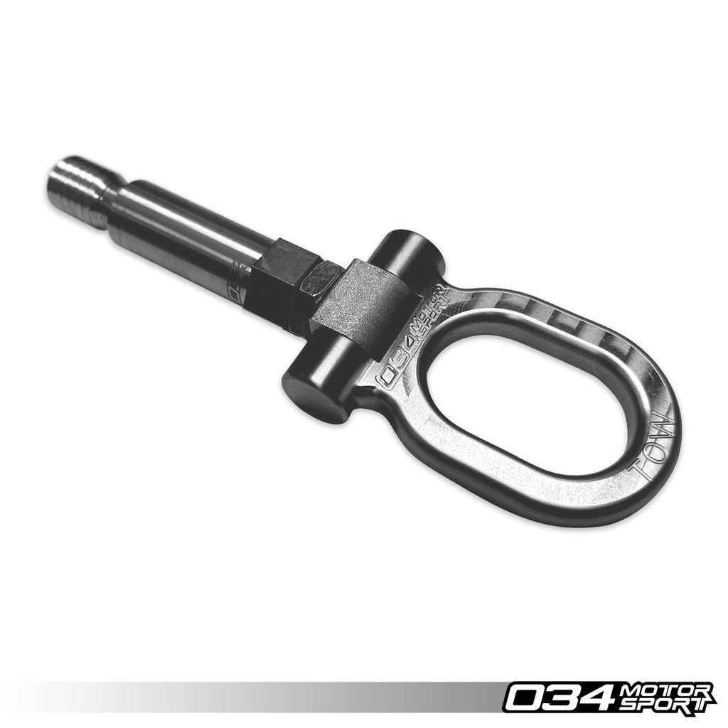 034Motorsport Motorsport Stainless Steel Tow Hook - 100mm for Audi 8Y A3/S3/RS3