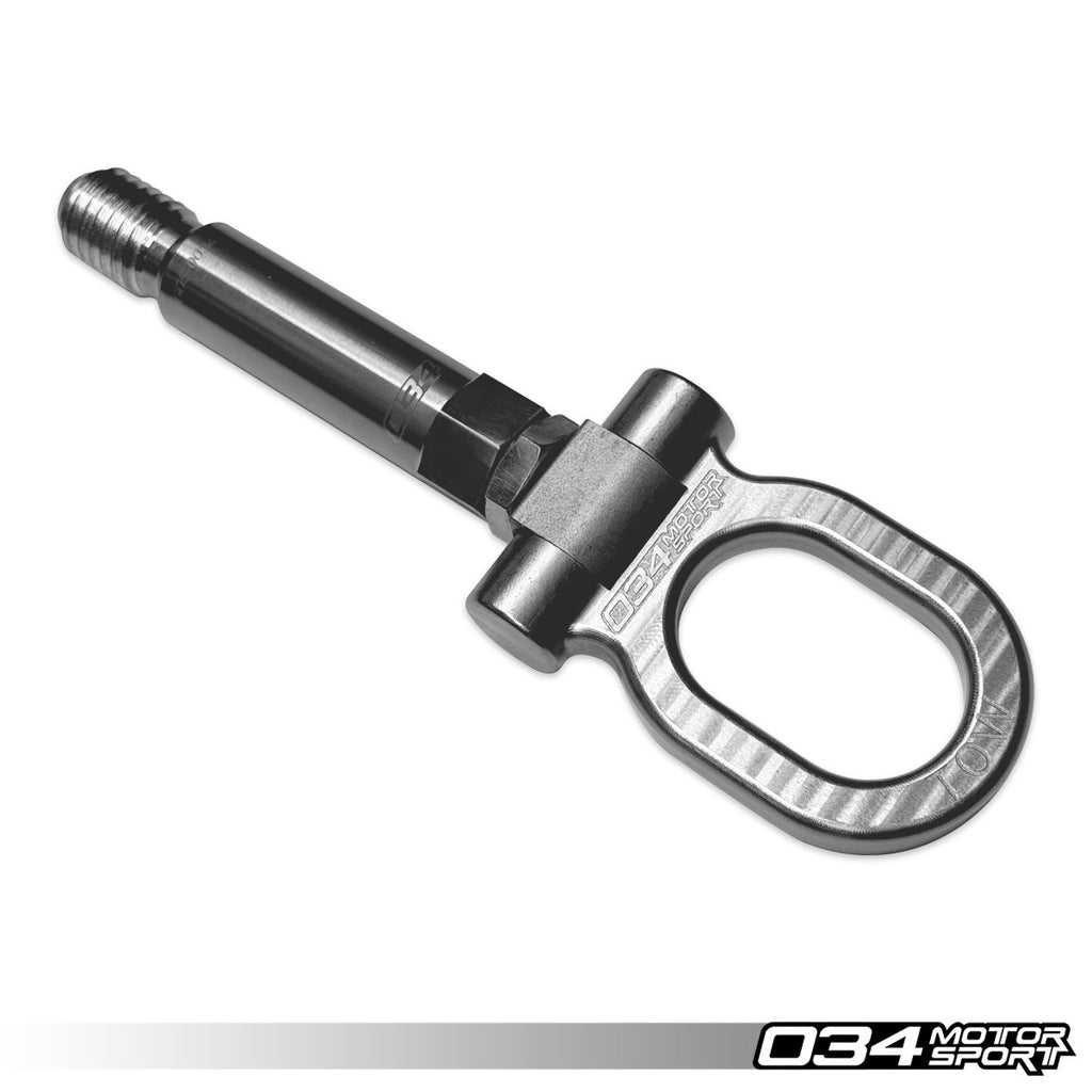 034Motorsport Motorsport Stainless Steel Tow Hook for Large Chassis Audi and Porsche