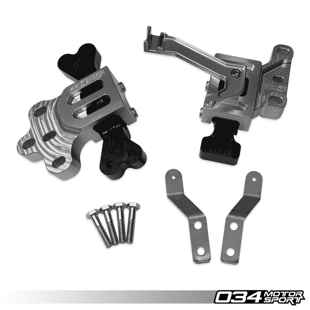 034Motorsport Motorsport Streetsport/TrackSport Engine & Transmission Mount Pair, Volkswagen & Audi MQB and MQB EVO 2.0T & DQ500 DSG (ROW)