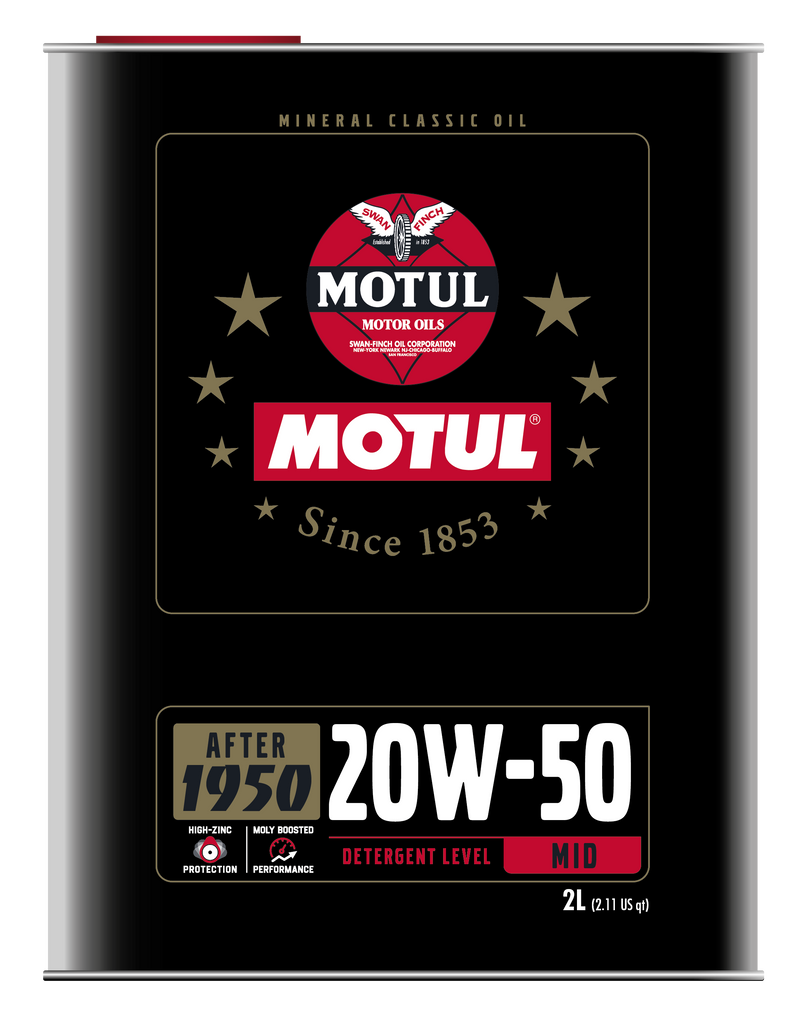 Motul 110621 CLASSIC PERFORMANCE 20W-50 2L