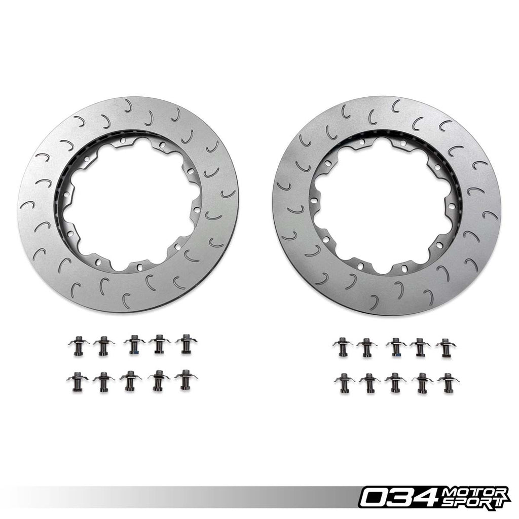 034Motorsport Replacement Rear Rotor Ring Set, B8/B8.5 Audi S4/S5