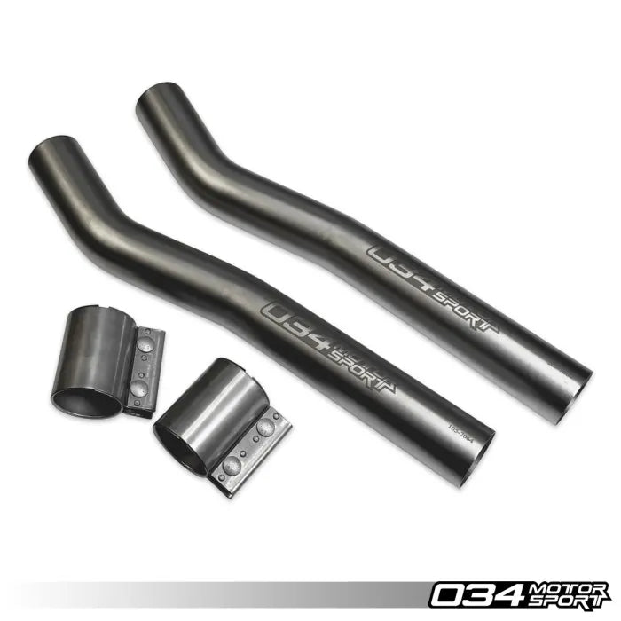 034Motorsport Res-X Front Resonator Delete, B9/B9.5 Audi SQ5 3.0T