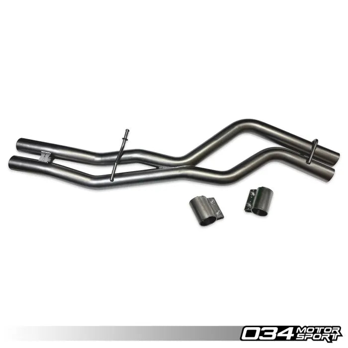 034Motorsport Res-X Resonator Delete & X-Pipe - Audi SQ5 (B9)