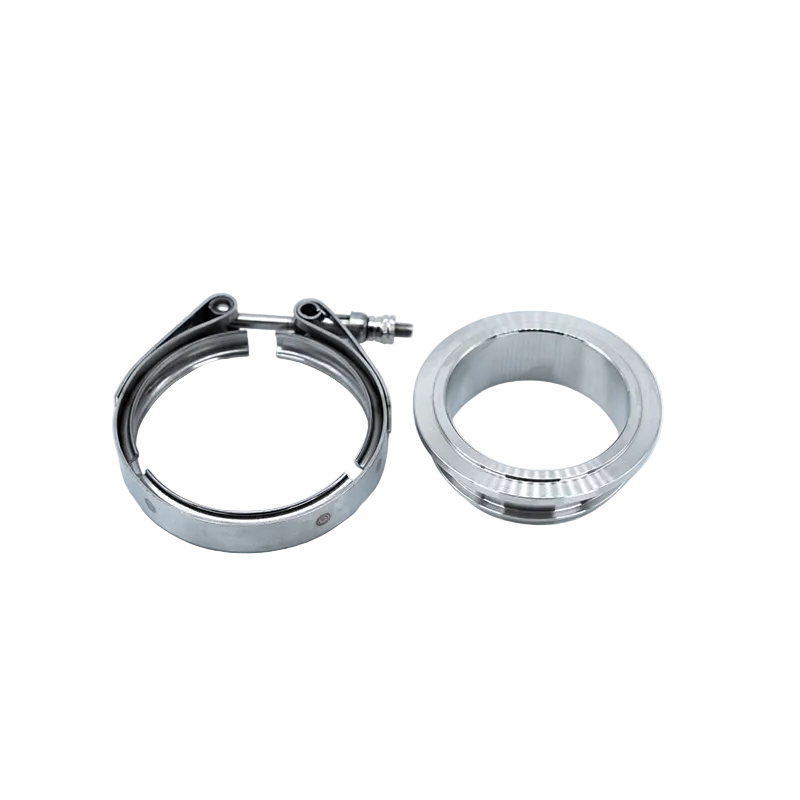 Comp Turbo CT3RX-CT4RX T3 3" V-Band Downpipe Flange and Clamp Set