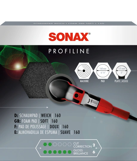 Sonax Profiline Foam Pad (Soft - 160)