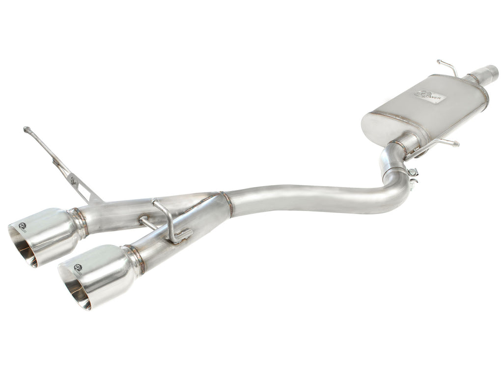 MACH Force-Xp 2-1/2 in 304 Stainless Steel Cat-Back Exhaust w/Polished Tip - Eurosport Performance