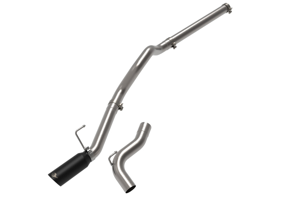 Vulcan Series 2-1/2 IN 304 Stainless Steel Cat-Back Exhaust System w/Black Tip - Eurosport Performance