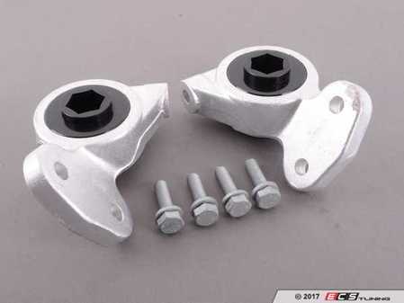 E46 M3Turner Motorsports Polyurethane Front Control Arm Bushings - 95A - Pre-Installed In Brackets - Eurosport Performance