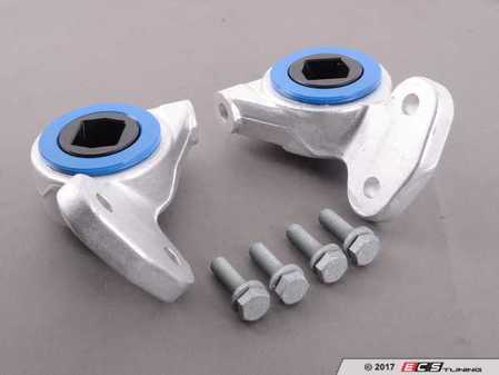 Turner Motorsportss Polyurethane Front Control Arm Bushings - 80A - Pre-Installed In Brackets - Eurosport Performance