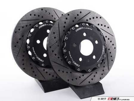ECS Tuning Rear 2-Piece Brake Rotors - Pair (330x22) - Eurosport Performance