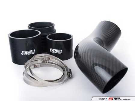 ECS Tuning Black Carbon Fiber Turbo Inlet Pipe Kit - Eurosport Performance