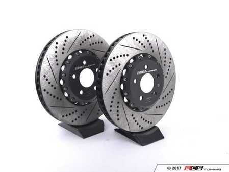ECS Tuning Front 2-Piece Brake Rotors - Pair (350x34) - Eurosport Performance