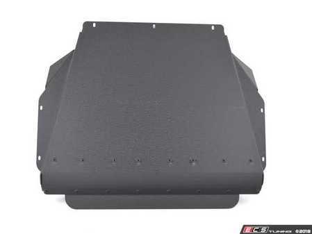 Turner Motorsports Aluminum Skid Plate - Wrinkle Black Powder coat - Eurosport Performance