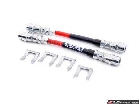 ECS Tuning Exact-Fit Stainless Steel Brake Lines - Mid - Eurosport Performance