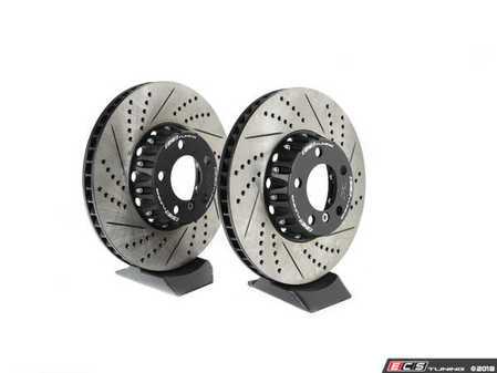 ECS Tuning 2-Piece Lightweight Front Brake Rotors - Pair (340x30)