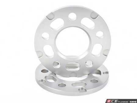 10mm Wheel Spacers - Silver (Pair) - Eurosport Performance