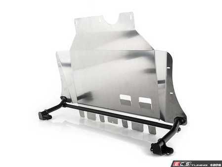 ECS Tuning Tuning Aluminum Street Shield Skid Plate - With Reinforcement Kit - Eurosport Performance