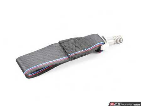 Turner Motorsports Poly Tow Strap With Bolt - Tri-color Stripe - Eurosport Performance