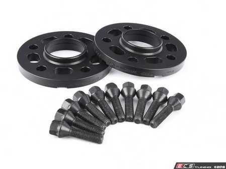Turner Motorsports Black Wheel Spacer & Bolt Kit - 15mm - Eurosport Performance