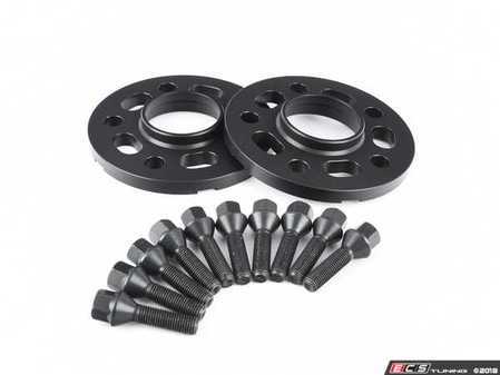 Turner Motorsports Black Wheel Spacer & Bolt Kit - 12.5mm - Eurosport Performance