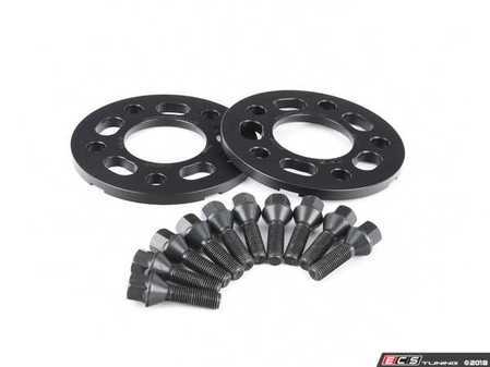 Turner Motorsports Black Wheel Spacer & Bolt Kit - 5mm - Eurosport Performance