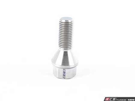 ECS Tuning Titanium Conical Seat Wheel Bolt - 12x1.5x26mm - Priced Each