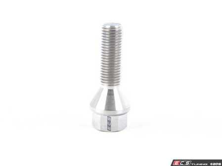 ECS Tuning Titanium Conical Seat Wheel Bolt - 12x1.5x35mm - Priced Each - Eurosport Performance