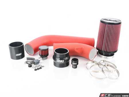 ECS Tuning Luft-Technik Intake System - Wrinkle Red - Eurosport Performance