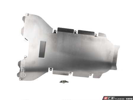 ECS Tuning Audi B9 S4 Tunnel Street Shield Aluminum Skid Plate - Eurosport Performance