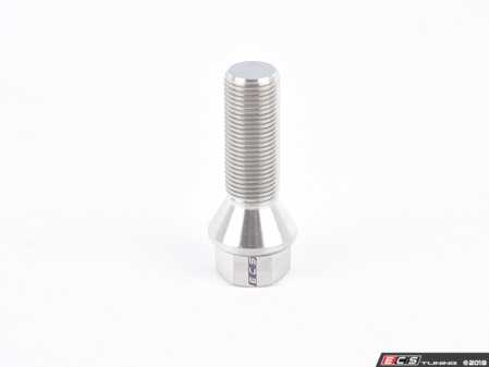 ECS Tuning Titanium Conical Seat Wheel Bolt - 14x1.25x35mm - Priced Each - Eurosport Performance