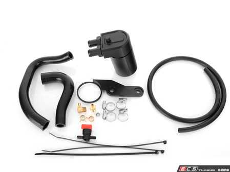 Turner Motorsports S55 Baffled Oil Catch Can & Drain System - Eurosport Performance