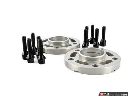 Turner Motorsports Silver Wheel Spacer & Bolt Kit - 17.5mm - Eurosport Performance