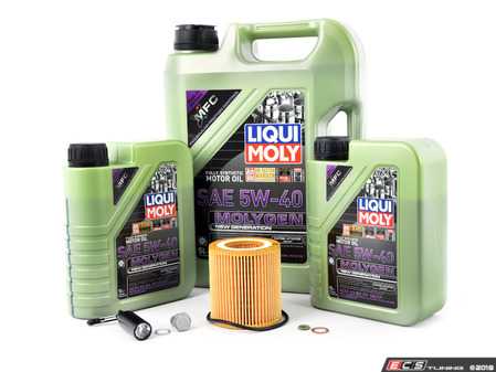 ECS Tuning Liqui Moly MolyGen Oil Change Kit / Inspection I