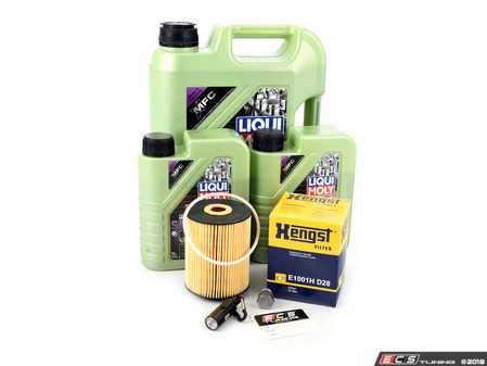 ECS Tuning Liqui Moly Molygen Oil Service Kit (5w-40) - Eurosport Performance