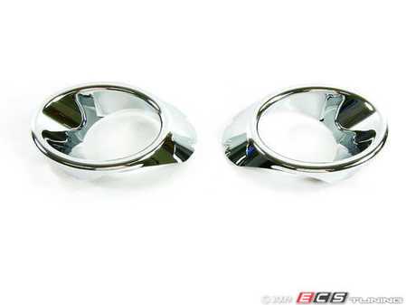 ECS Tuning Fog Light Trim Kit - Chrome - Eurosport Performance