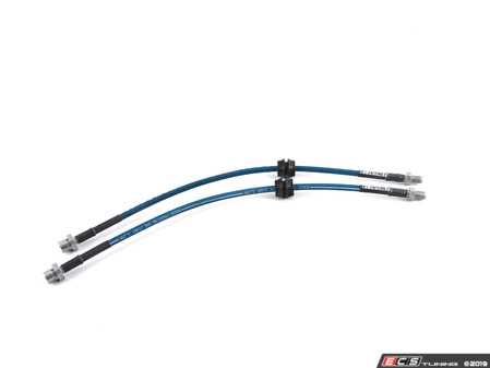 Turner Motorsports Extended Stainless Steel Brake Lines - Front - Eurosport Performance