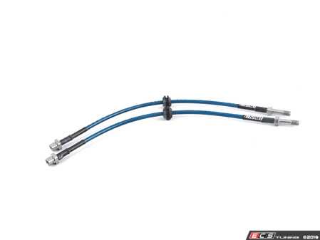 E46 M3Turner Motorsports Stainless Steel Brake Lines - Front - Eurosport Performance