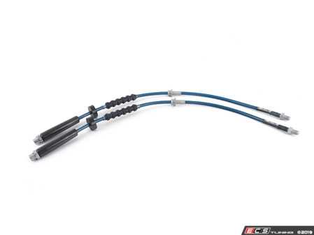 Turner Motorsports Stainless Steel Brake Lines - Front - Eurosport Performance