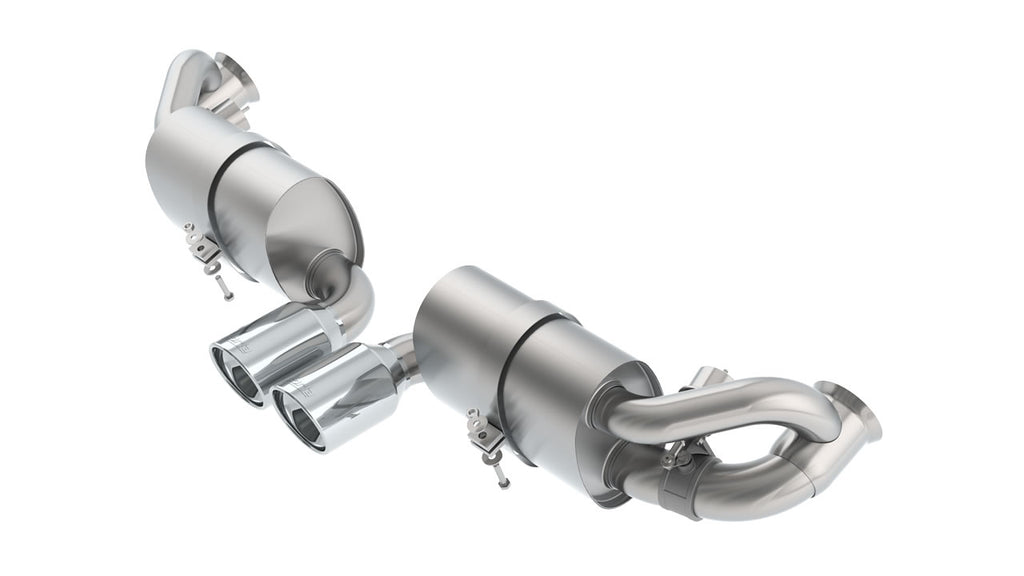 Borla S-Type Cat-Back Exhaust System - Porsche 997 / 911 GT3 RWD (2007-08) - Eurosport Performance