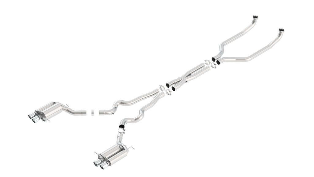 Borla S-Type Cat-Back Exhaust System - BMW F06 M6 (2014-16) - Eurosport Performance