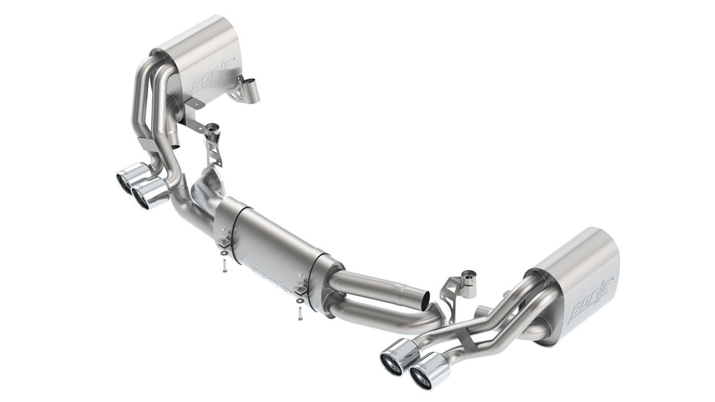Borla S-Type Cat-Back Exhaust System (w/ Tips) - Porsche 997.2 / 911 (2009-11) - Eurosport Performance