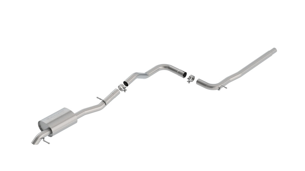 Borla S-Type Cat-Back Exhaust System - VW Jetta S/SE 1.4T (2019-21) - Eurosport Performance