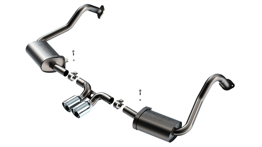 Borla S-Type Cat-Back Exhaust System - Porsche 718 (2017-23) - Eurosport Performance