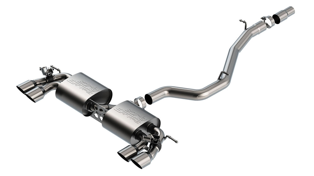 Borla S-Type Cat-Back Exhaust System - VW Golf R MK7.5 (2018-19) - Eurosport Performance