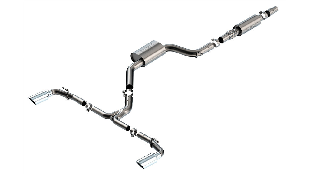 Borla S-Type Cat-Back Exhaust System - VW Golf GTI (2022-23) - Eurosport Performance