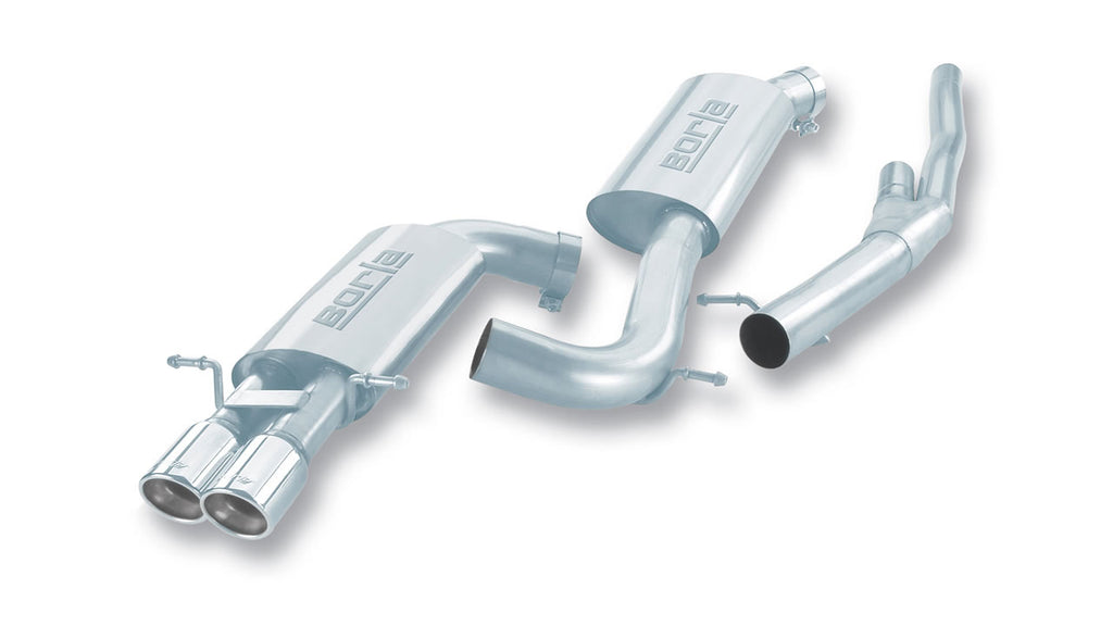 Borla S-Type Cat-Back Exhaust System - Audi S4 2.7T (2000-02) - Eurosport Performance