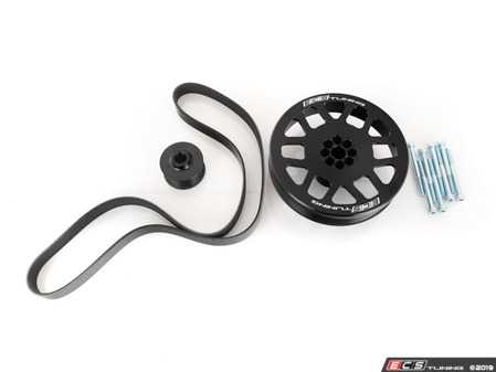 ECS Tuning Audi 3.0T Performance Dual Pulley Upgrade Kit With Gates Racing Supercharger Belt - Eurosport Performance