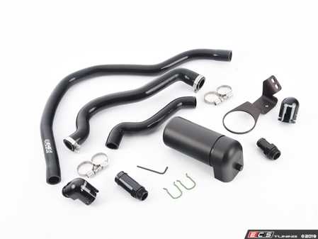 ECS Tuning Audi B9 S4/S5 3.0T Performance Baffled Oil Catch Can System - Eurosport Performance