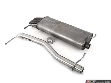 ECS Tuning MK7 Jetta 1.4T Rear Muffler Delete Kit - Eurosport Performance